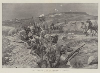 Fix Bayonets!, in the Trenches at Ladysmith by Richard Caton Woodville junior